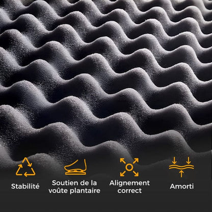 Tongs relax+ - Amorti moelleux, marche légère