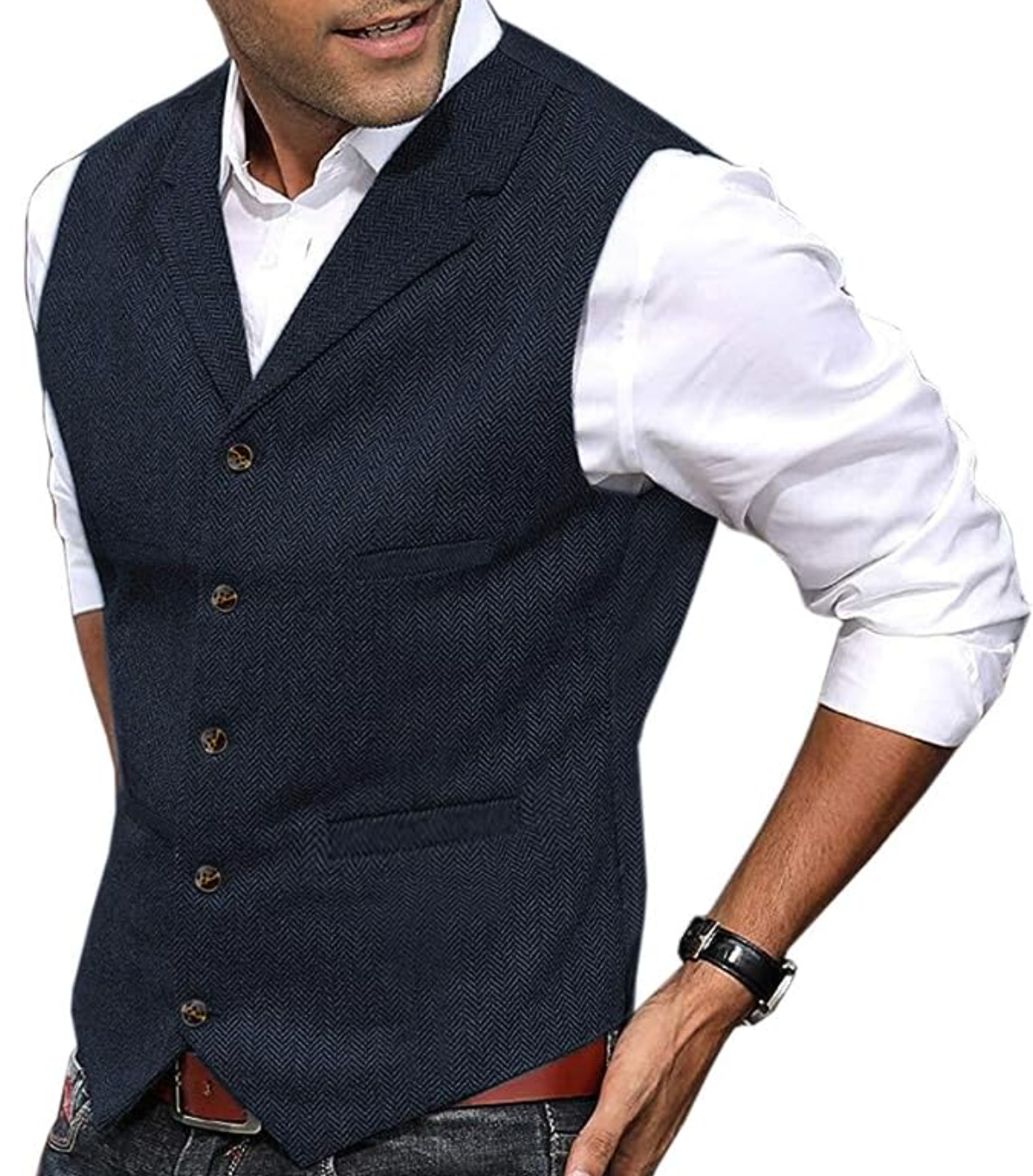 DAVID™ | Gilet Vintage classique
