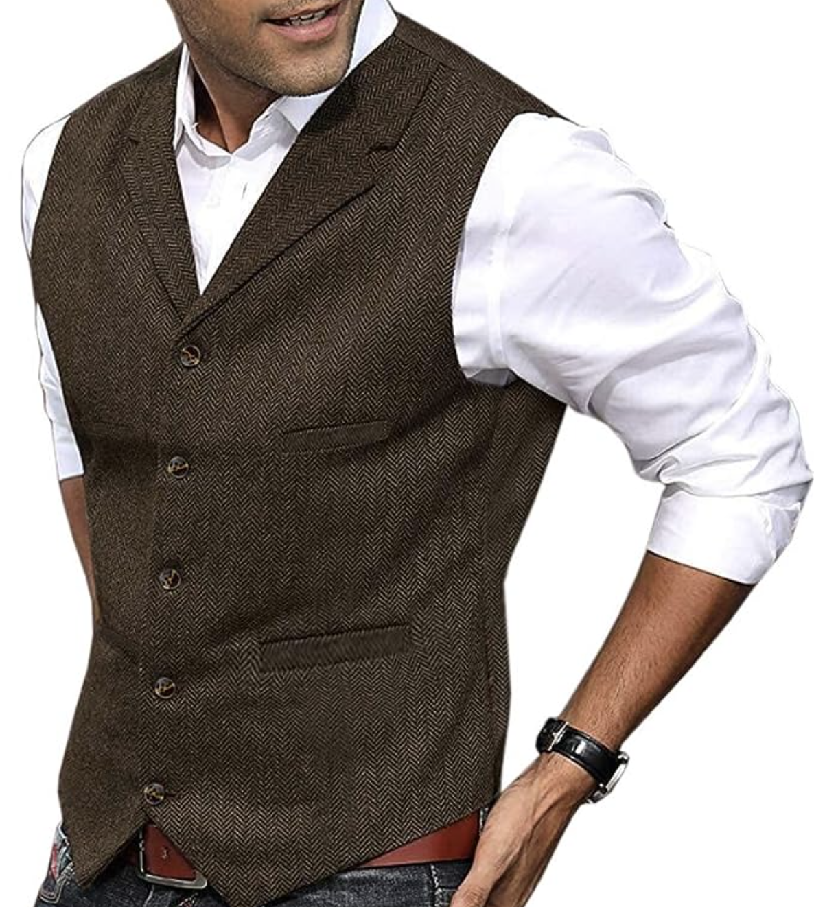 DAVID™ | Gilet Vintage classique