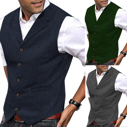 DAVID™ | Gilet Vintage classique